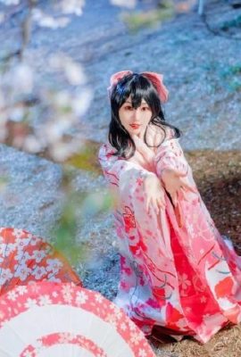 ¡Lovelive! El kimono del primer mes de Yazawa Nico no ha despertado a @小黑草 (9P), que cría gatos.