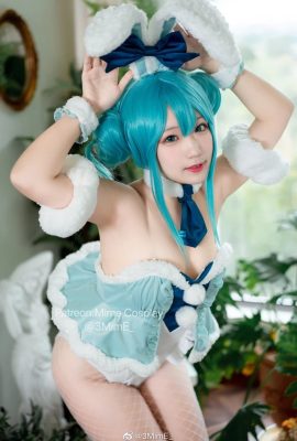 Hatsune Miku Conejita Blanca@3MimE_ (9P)