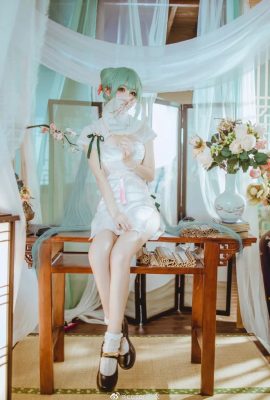 Hatsune Miku cheongsam Shaohua ver, elegante y encantador coser Yiyi (15P)