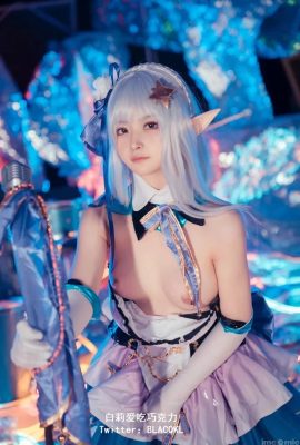 Blacqkl (白丽爱chocolate) cosplay Emilia – ReZero (62P)