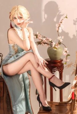 Chicas de primera línea G36 Jade Ou Cheongsam de pie porque Xixue Yinchun cn-Wanyue- (9P)