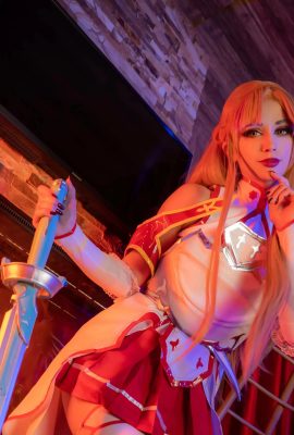 Aery Tiefling cosplay Asuna – Sword Art Online (126P)