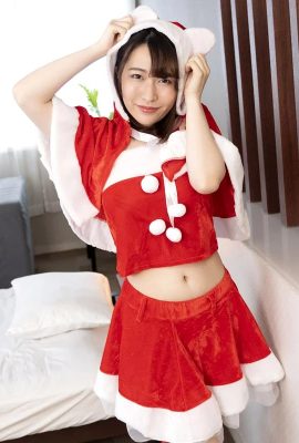 (Morita Miyuki) La pequeña niña Santa Claus de piel clara usa su cuerpo para regalarte recuerdos navideños inolvidables (31P)